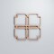 Ekena Millwork Extra Small Englewood Decorative Fretwork Wood Wall Panels, Cherry, 7 3/8"W x 7 3/8"H x 3/8"T WALW08X08X0375EWDCH - alternate 2